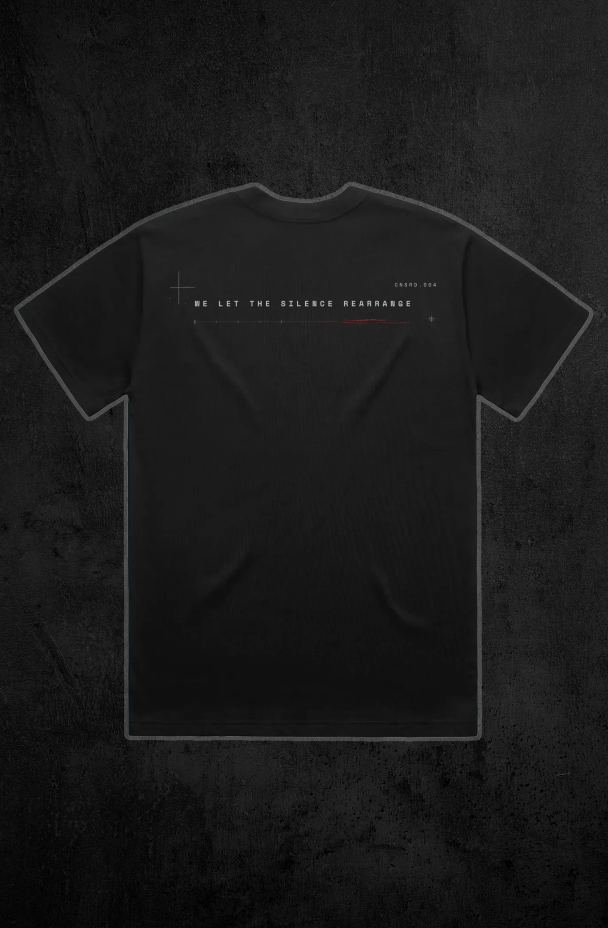 We Let The Silence Rearrange | Tee